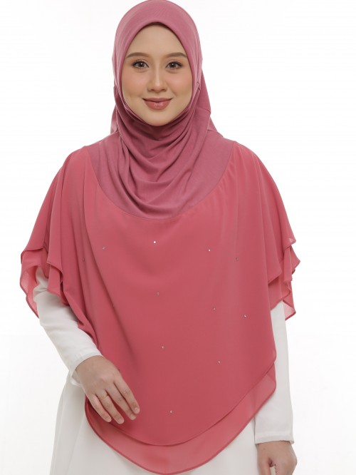 QADEEJA AISYA XXL QA20 DUSTY PINK