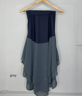 QADEEJA AISYA XXL QA51 GREY