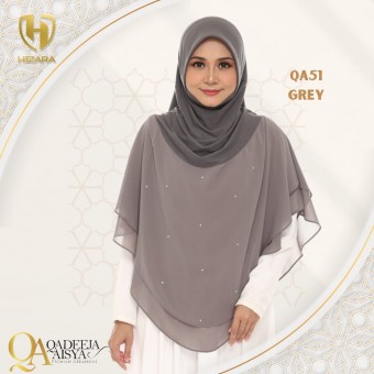 QADEEJA AISYA XXL QA51 GREY