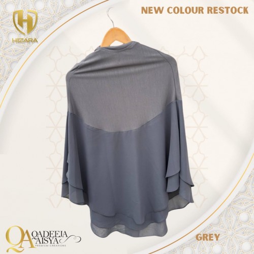 QADEEJA AISYA XXL QA39 DARK GREY