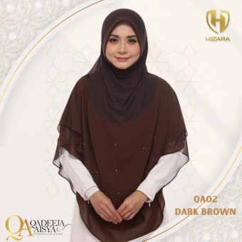 QADEEJA AISYA XXL QA02 DARK BROWN