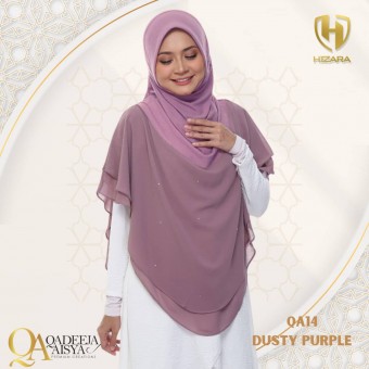 QADEEJA AISYA XXL QA14 DUSTY PURPLE