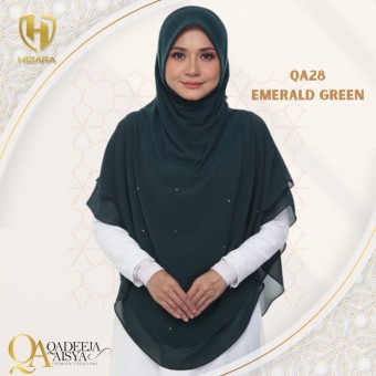 QADEEJA AISYA XXL QA28 EMERALD GREEN