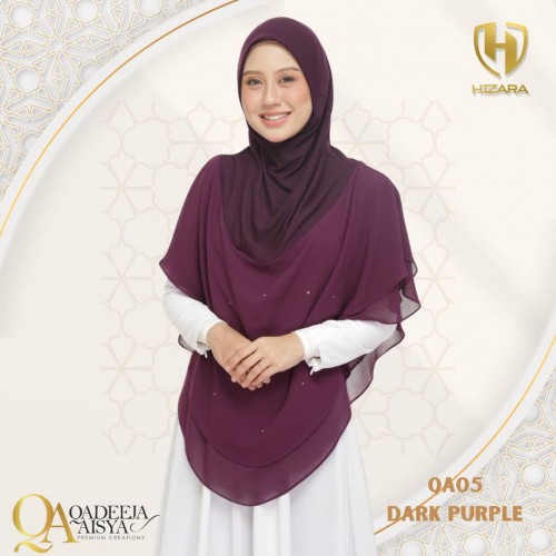 QADEEJA AISYA XXL QA05 DARK PURPLE