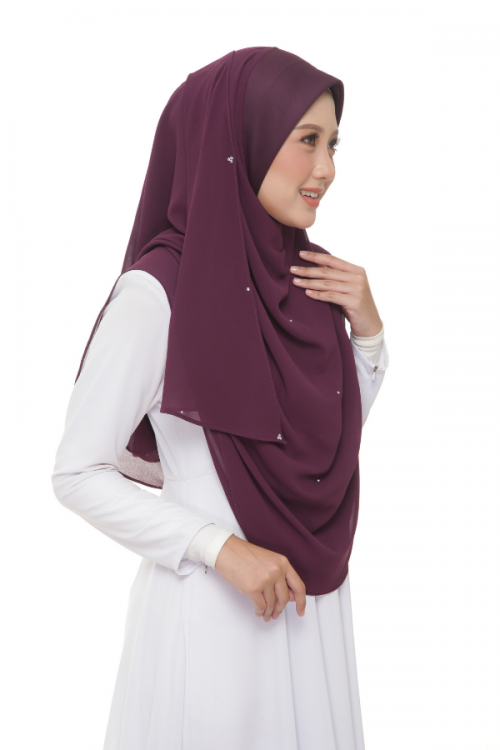 ZULAIKHA ZARA XL ZZ30 ~ DARK PURPLE