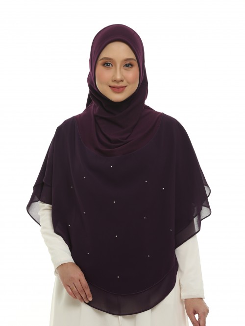 QADEEJA AISYA XXL QA05 DARK PURPLE