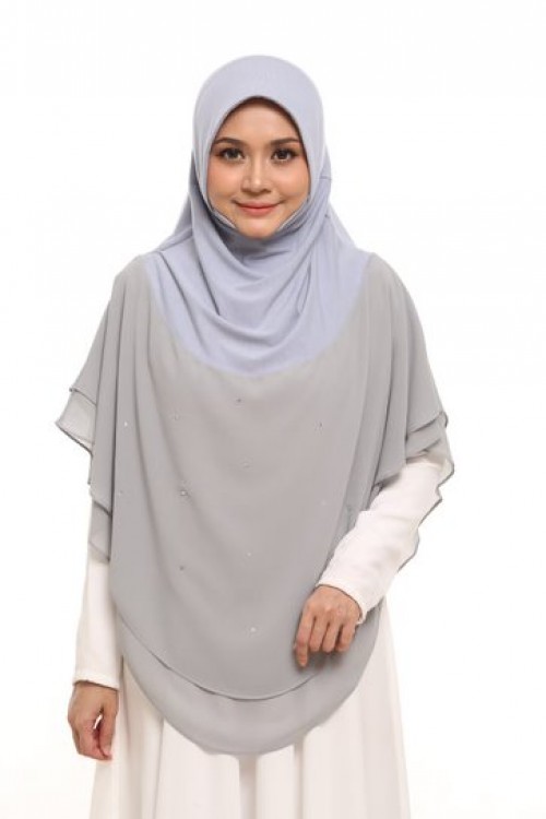 QADEEJA AISYA XXL QA50 BLUE GREY