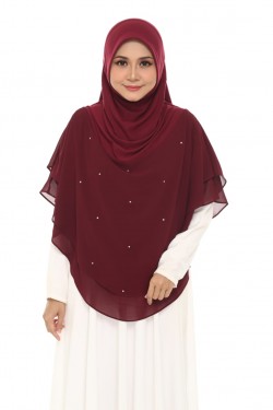 QADEEJA AISYA XXL QA16 MAROON